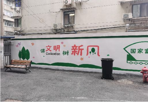 扬州社区墙绘